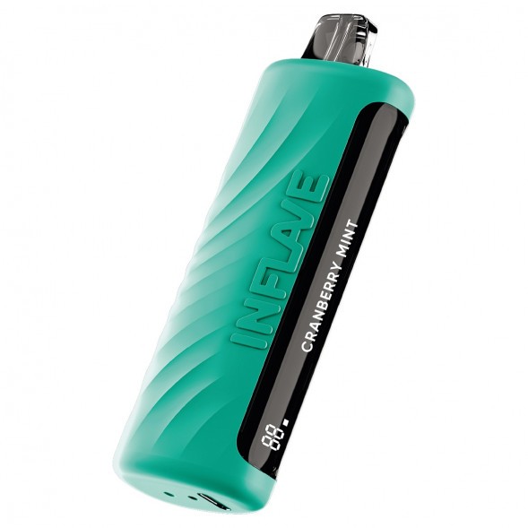 INFLAVE OMEGA - Клюква Мята (Cranberry Mint, 10000 затяжек) купить в Ижевске