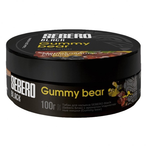 Табак Sebero Black - Gummy Bear (Мармеладные Мишки, 100 грамм) купить в Ижевске