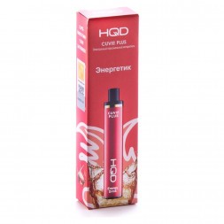 HQD Cuvie Plus - Энергетик (Energy Drink, 1200 затяжек)