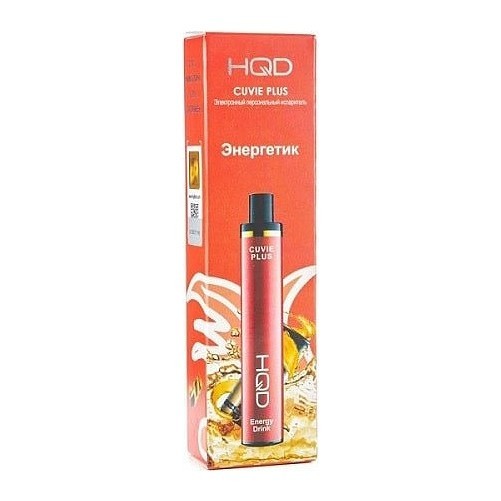 HQD Cuvie Plus - Энергетик (Energy Drink, 1200 затяжек) купить в Ижевске