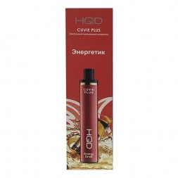 HQD Cuvie Plus - Энергетик (Energy Drink, 1200 затяжек)