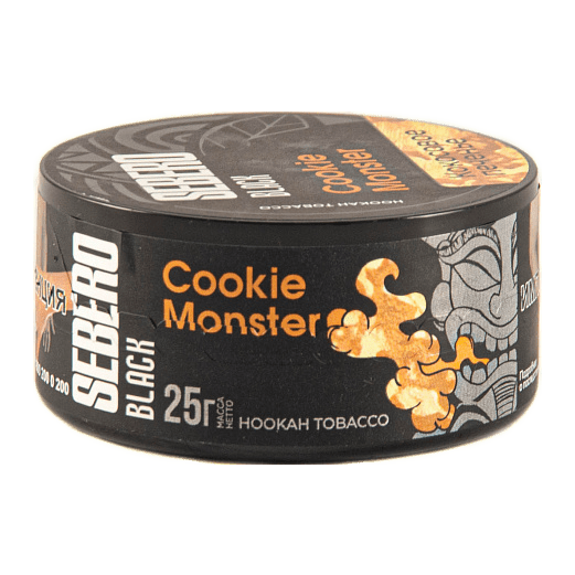 Табак Sebero Black - Cookie Monster (Кокосовое Печенье, 25 грамм) купить в Ижевске