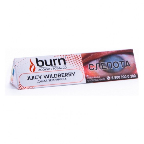 Табак Burn - Juicy Wildberry (Дикая Земляника, 25 грамм) купить в Ижевске