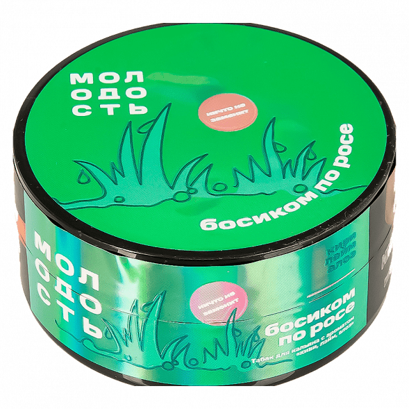 Табак Молодость - Босиком по Росе (Киви, Лайм и Алоэ, 25 грамм) купить в Ижевске