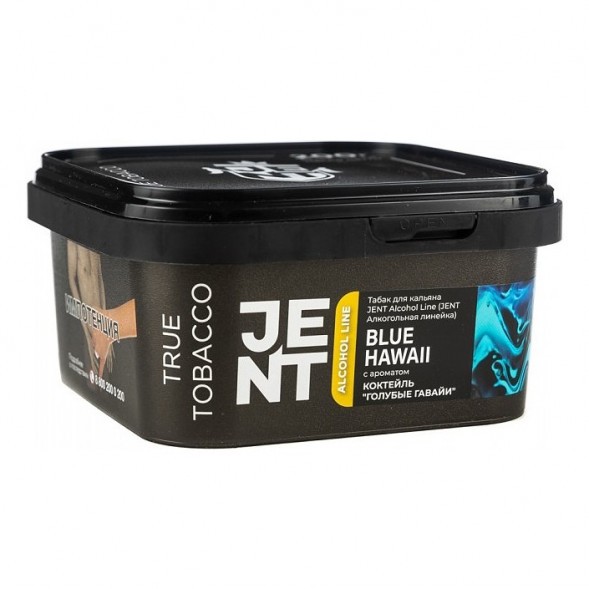 Табак Jent - Blue Hawaii (Коктейль &quot;Голубые Гавайи&quot;, 200 грамм) купить в Ижевске