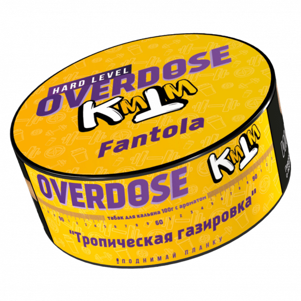 Табак Overdose - Fantola (Тропическая Газировка, 100 грамм) купить в Ижевске