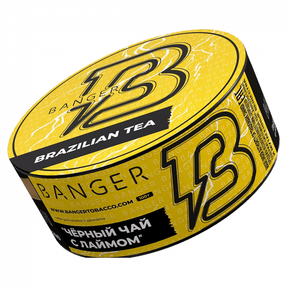 Табак Banger - Brazilian Tea (Чёрный Чай с Лаймом, 100 грамм) купить в Ижевске