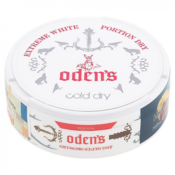 Табак жевательный ODENS - Cold Extreme White Dry (13 грамм, Швеция) купить в Ижевске