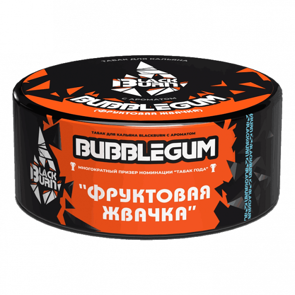 Табак BlackBurn - Bubble Gum (Фруктовая Жвачка, 100 грамм) купить в Ижевске