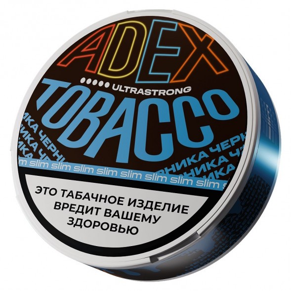 Табак жевательный ADEX ULTRA STRONG SLIM - Черника купить в Ижевске