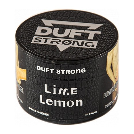 Табак Duft Strong - Lime Lemon (Лайм и Лимон, 40 грамм) купить в Ижевске