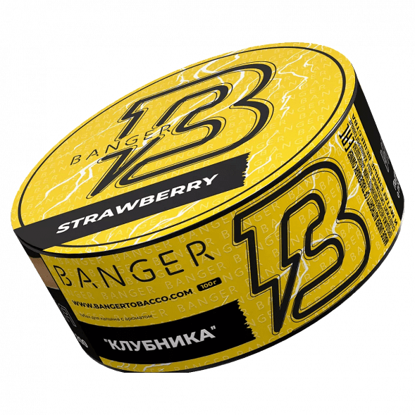 Табак Banger - Strawberry (Клубника, 100 грамм) купить в Ижевске