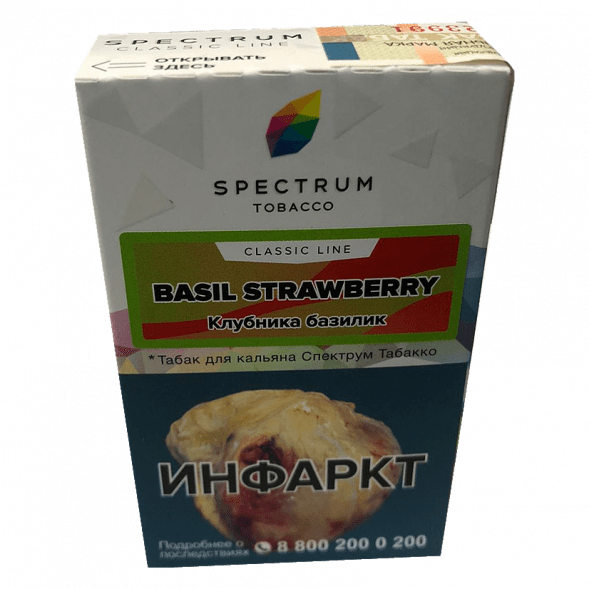 Табак Spectrum - Basil Strawberry (Клубника Базилик, 25 грамм) купить в Ижевске