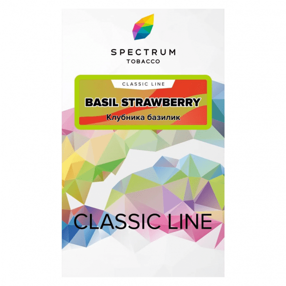 Табак Spectrum - Basil Strawberry (Клубника Базилик, 25 грамм) купить в Ижевске