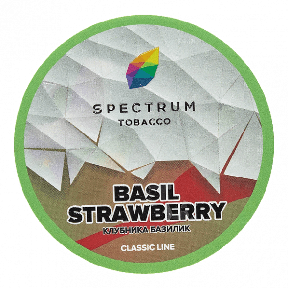 Табак Spectrum - Basil Strawberry (Клубника Базилик, 25 грамм) купить в Ижевске