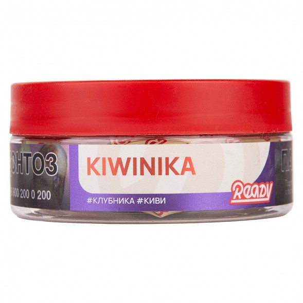 Табак Ready - №19 Kiwinika /Strawberry, Elderberry, Kiwi (Клубника, Киви, Бузина, 100 грамм) купить в Ижевске