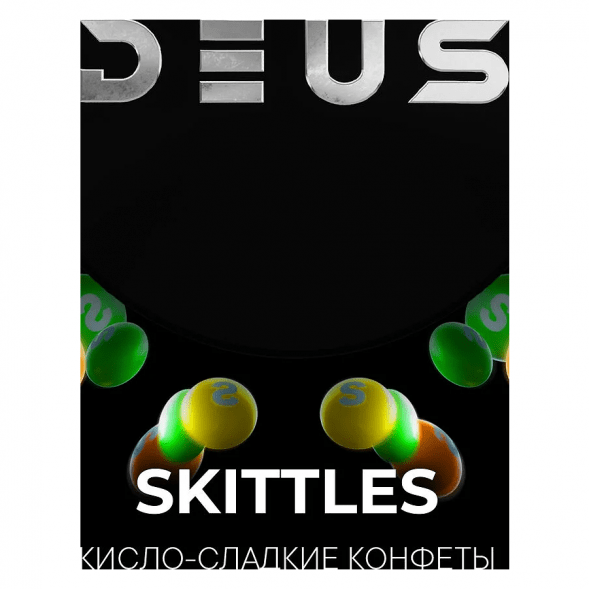 Табак Deus - Skittles (Кисло-Сладкие Конфеты, 30 грамм) купить в Ижевске
