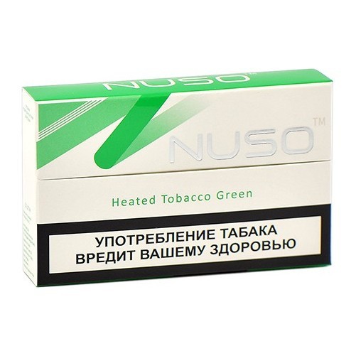 Стики NMATE NUSO - GREEN (Ментол, блок - 10 пачек) купить в Ижевске