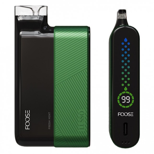 FOOSE LUSSO - Свежая Мята (Fresh Mint, 10000 затяжек) купить в Ижевске