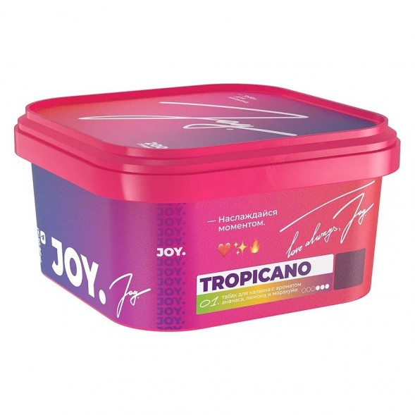 Табак Joy - Tropicano (Ананас, Лимон и Маракуйя, 200 грамм) купить в Ижевске