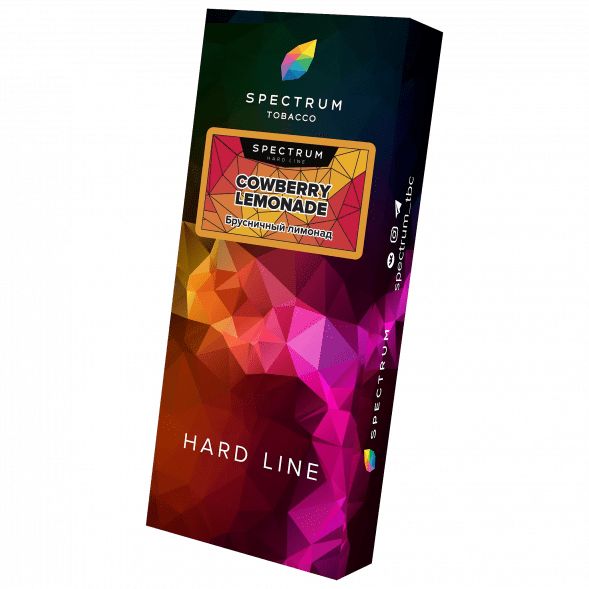 Табак Spectrum Hard - Cowberry Lemonade (Брусничный Лимонад, 100 грамм) купить в Ижевске