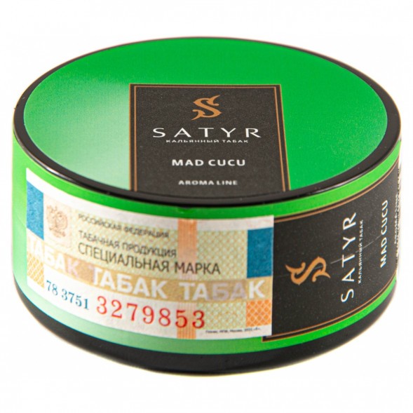 Табак Satyr - Mad Cucu (Сумасшедший Огурец, 25 грамм) купить в Ижевске