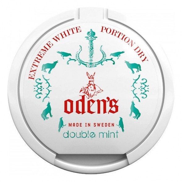Табак жевательный ODENS - TAR Double Mint Extreme White Dry (16 грамм, Россия) купить в Ижевске