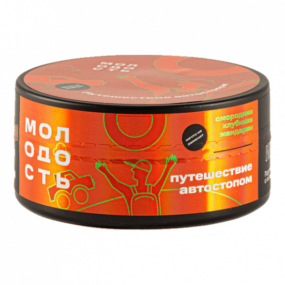 Табак Молодость - Путешествие Автостопом (Смородина, Клубника, Мандарин, 100 грамм) купить в Ижевске