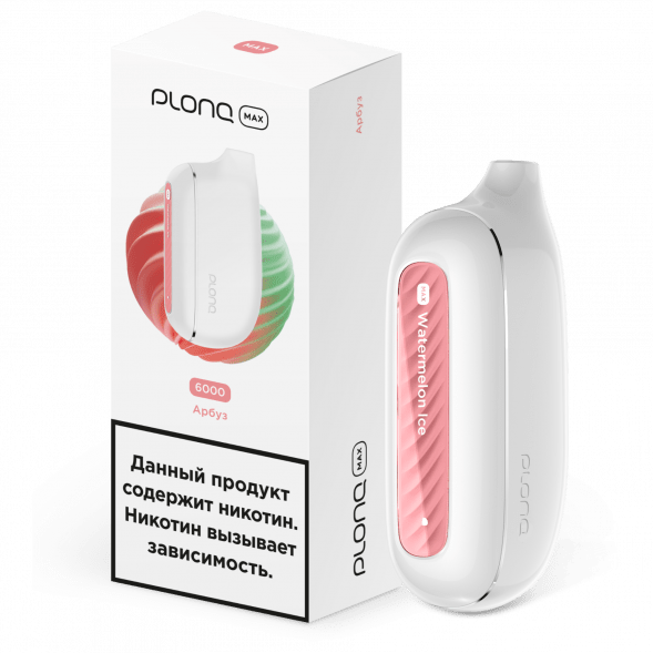 PLONQ MAX - Арбуз (6000 затяжек) купить в Ижевске