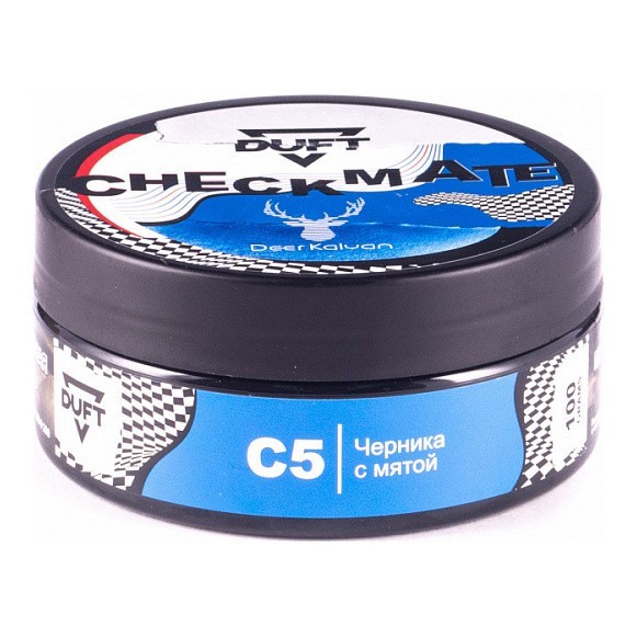Табак Duft Checkmate - C5 Черника с Мятой (100 грамм) купить в Ижевске