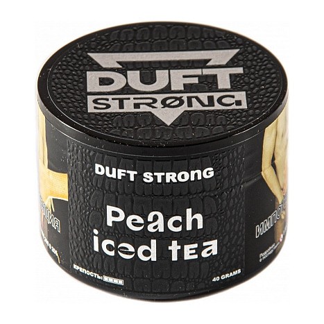 Табак Duft Strong - Peach Iced Tea (Ледяной Персиковый Чай, 40 грамм) купить в Ижевске