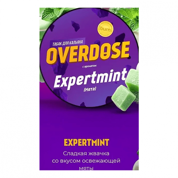 Табак Overdose - Expertmint (Мята, 200 грамм) купить в Ижевске