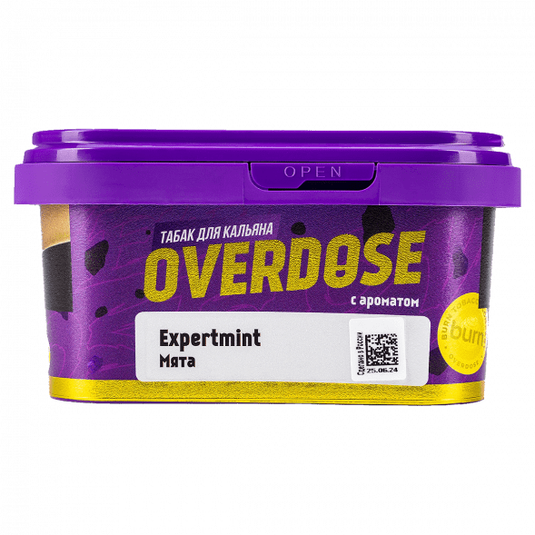 Табак Overdose - Expertmint (Мята, 200 грамм) купить в Ижевске