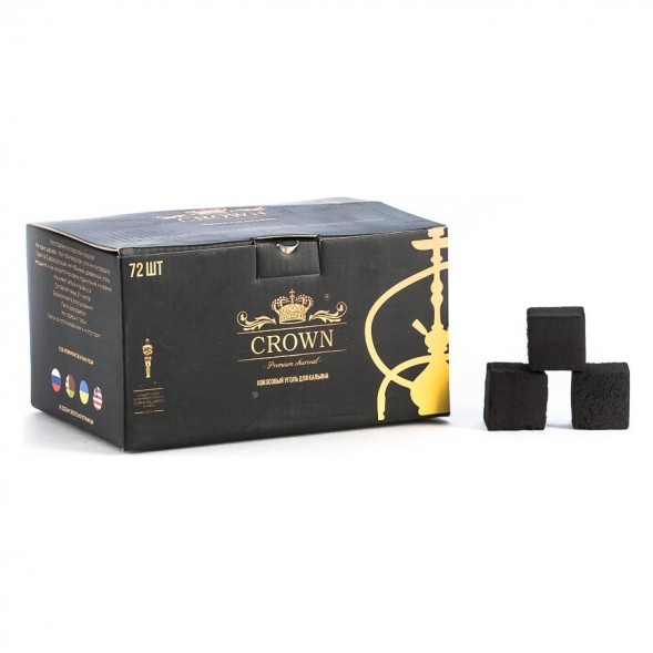 Уголь Crown (25 мм, 72 кубика) купить в Ижевске