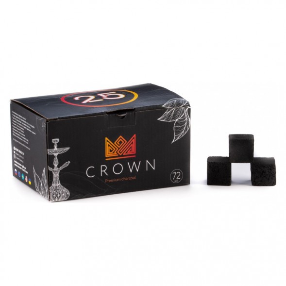 Уголь Crown (25 мм, 72 кубика) купить в Ижевске