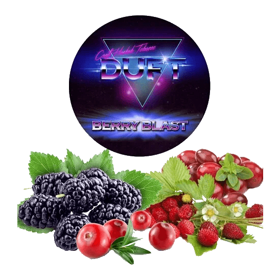 Табак Duft - Berry Blast (Ягодный Взрыв, 80 грамм) купить в Ижевске