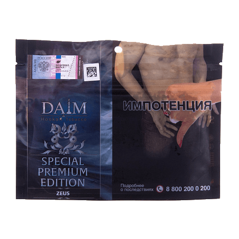Табак Daim - SE Zeus (СЕ Зеус, 100 грамм) купить в Ижевске