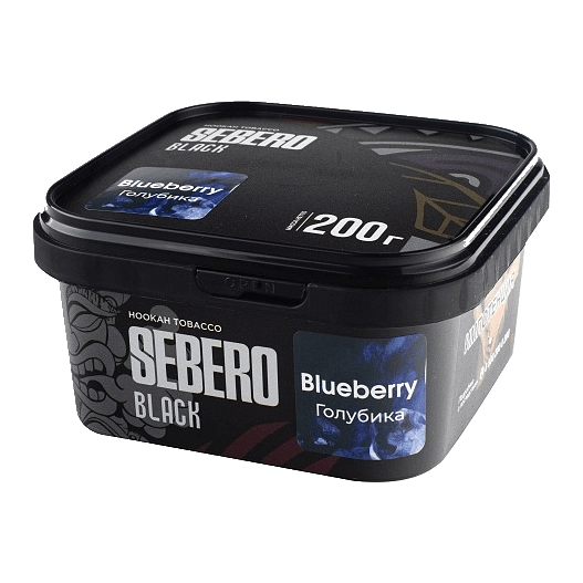 Табак Sebero Black - Blueberry (Голубика, 200 грамм) купить в Ижевске
