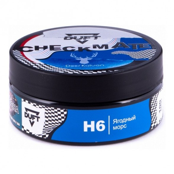 Табак Duft Checkmate - H6 Ягодный Морс (100 грамм) купить в Ижевске