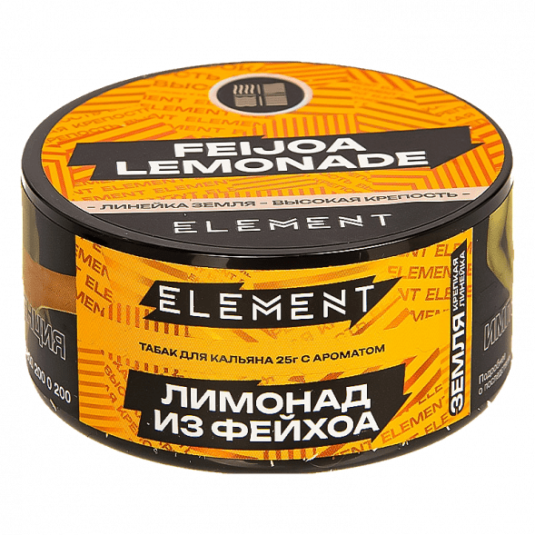 Табак Element Земля - Feijoa Lemonade NEW (Лимонад из Фейхоа, 25 грамм) купить в Ижевске