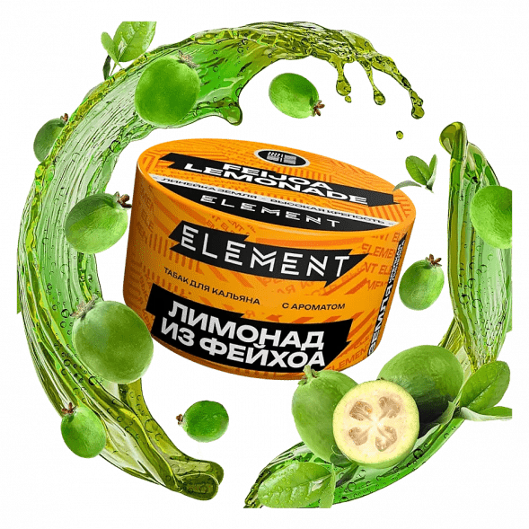 Табак Element Земля - Feijoa Lemonade NEW (Лимонад из Фейхоа, 25 грамм) купить в Ижевске
