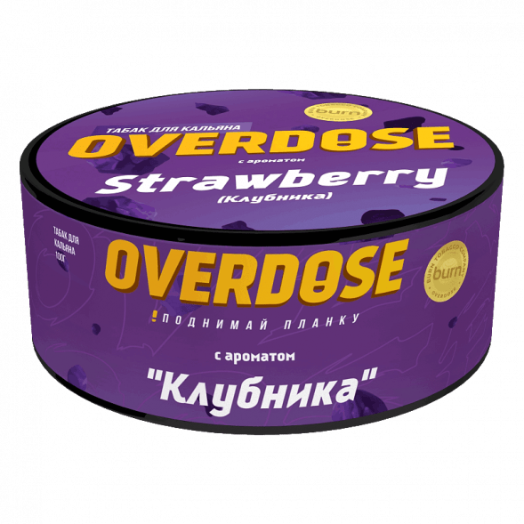 Табак Overdose - Strawberry (Клубника, 100 грамм) купить в Ижевске