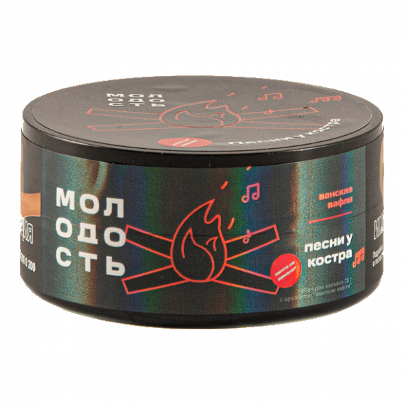 Табак Молодость - Песни у Костра (Венские Вафли, 25 грамм) купить в Ижевске