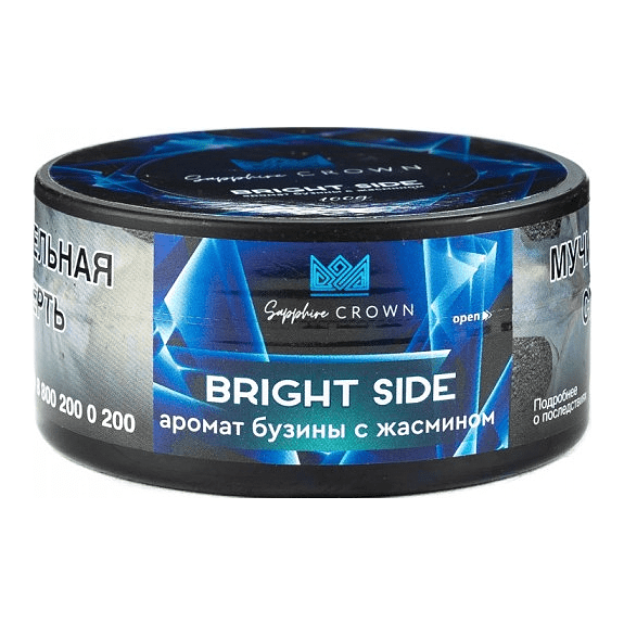 Табак Sapphire Crown - Bright Side (Бузина с Жасмином, 25 грамм) купить в Ижевске