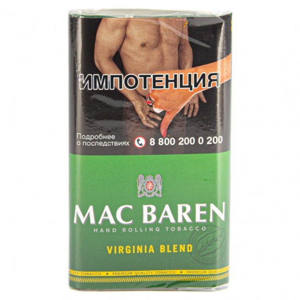 Табак сигаретный Mac Baren - Virginia Blend (40 грамм) купить в Ижевске