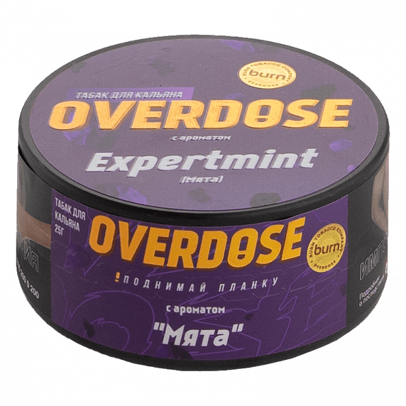 Табак Overdose - Expertmint (Мята, 25 грамм) купить в Ижевске