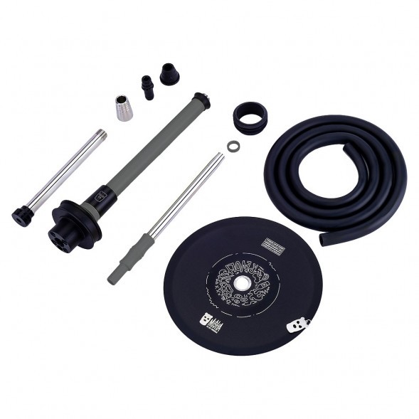 Кальян MISHA Rebel - Revolt Nardo Grey (Серый, Без Колбы) купить в Ижевске