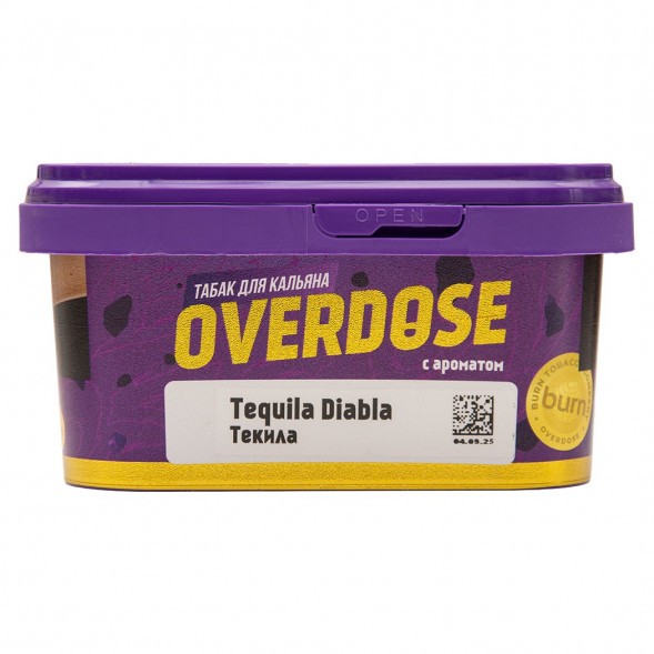 Табак Overdose - Tequila Diabla (Текила, 200 грамм) купить в Ижевске