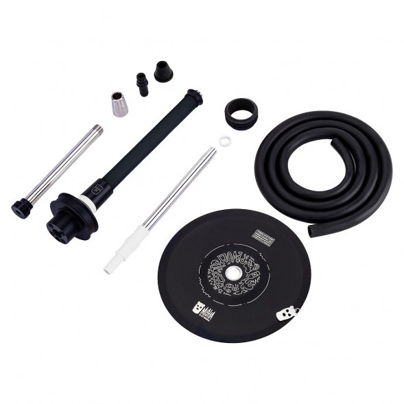 Кальян MISHA Rebel - Revolt Moon Black (Чёрный Белый, Без Колбы) купить в Ижевске