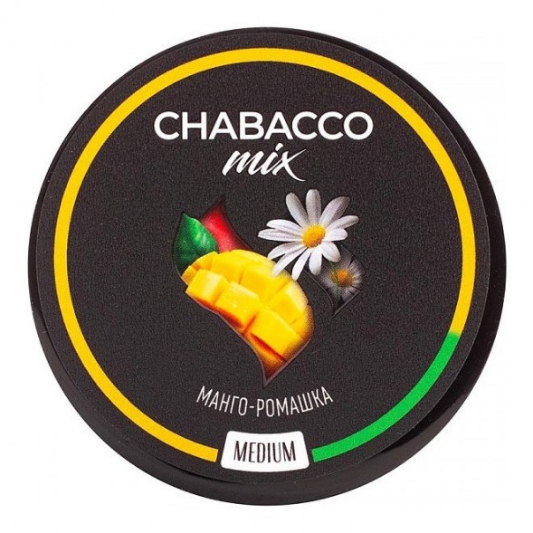 Смесь Chabacco MIX MEDIUM - Mango Camomile (Манго - Ромашка, 40 грамм) купить в Ижевске